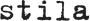 Stila logo